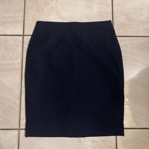 Banana Republic Navy Pencil Skirt